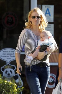  January & Xander in L.A - January 13, 2012