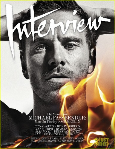  Michael Fassbender Covers 'Interview' Magazine