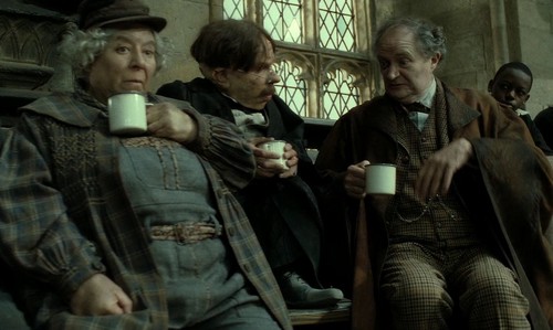 Professors Flitwick, Sprout and Slughorn