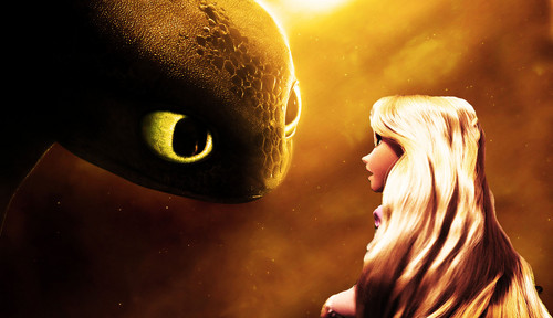  Rapunzel and Toothless