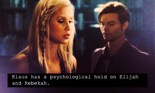  Rebekah and Elijah