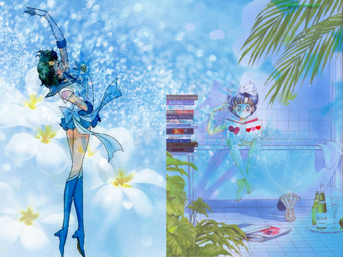  Sailor Mercury Hintergrund