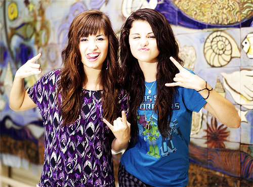  Selena gomez and Demi lovato 爱情 你 most Selena