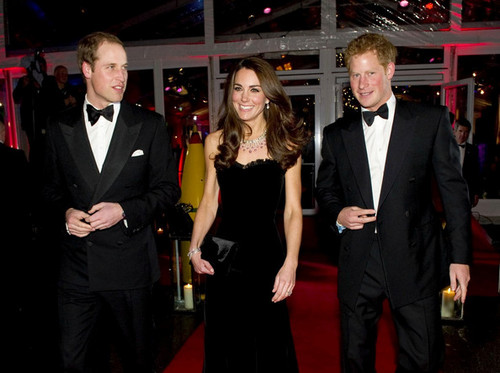  William and Catherine at the Sun's Military Awards