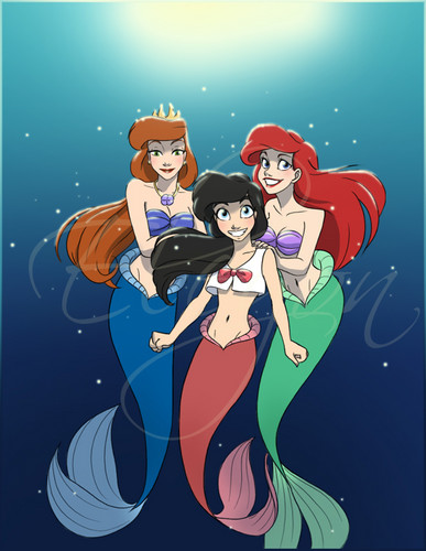  Athena, Ariel and Melody