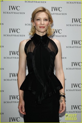  Cate Blanchett: IWC haut, retour au début Gun Gala in Geneva!
