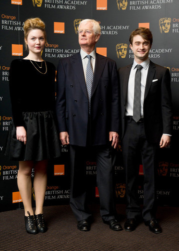  Daniel Radcliffe attend the nomination announcement for The orange BAFTA