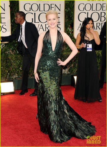  Evan Rachel Wood - Golden Globes 2012 Red Carpet