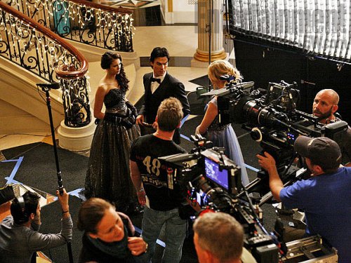 Ian and Candice in 3x14 "Dangerous Liasons" (Behind The Scenes)♥