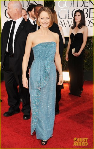  Jodie Foster - Golden Globes 2012 Red Carpet