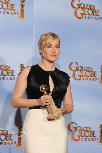  Kate Winslet Golden Globe 2012