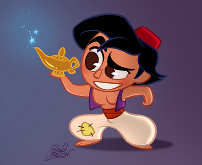  Walt Disney tagahanga Art - Prince Aladdin