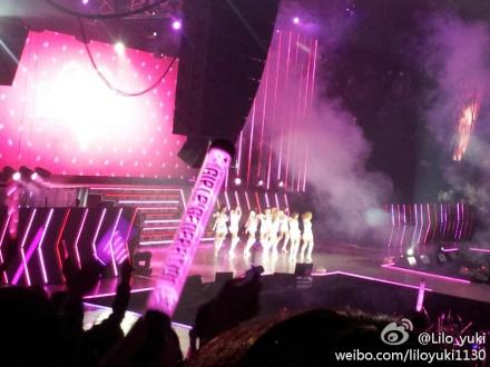 SNSD @ Girls Generation 2nd Tour in Hong Kong Concer (Fantaken)