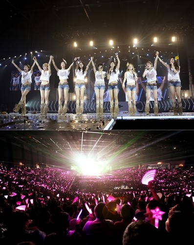  SNSD @ Girls Generation 2nd Tour in Hong Kong show, concerto