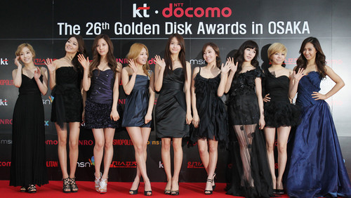  SNSD @ Golden Disk Award Red Carpet
