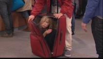  Sam in a luggage