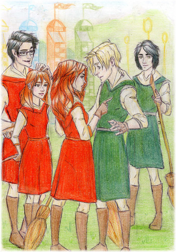  Scorpius and Rose: Quidditch
