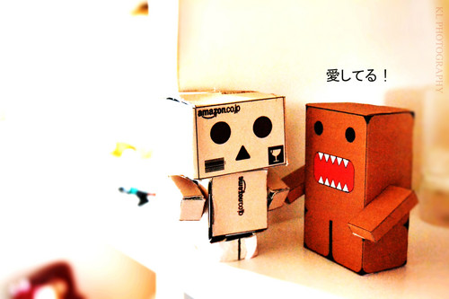 danbo and domo fall in প্রণয়