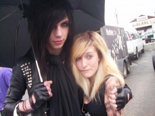  <3Andy with a fan<3