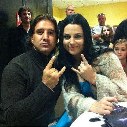 Amy & Scott Stapp from Creed! (01/17/12)
