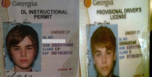  Justin new license