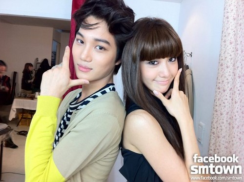 Kai & Yoona @ W LiVE with S.M. fashionistas