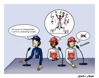 McLaren & Red Bull Cartoon