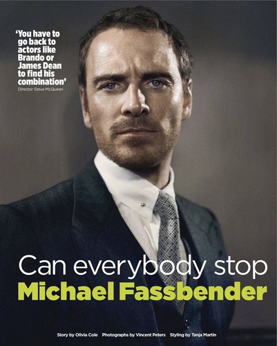  Michael Fassbender - Magazine!