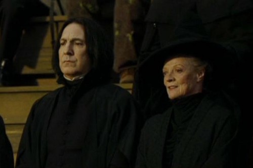  Minerva McGonagall and Severus Snape