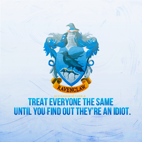  Oh, Ravenclaw!