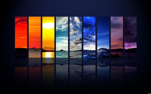  arco iris colores fondo de pantalla