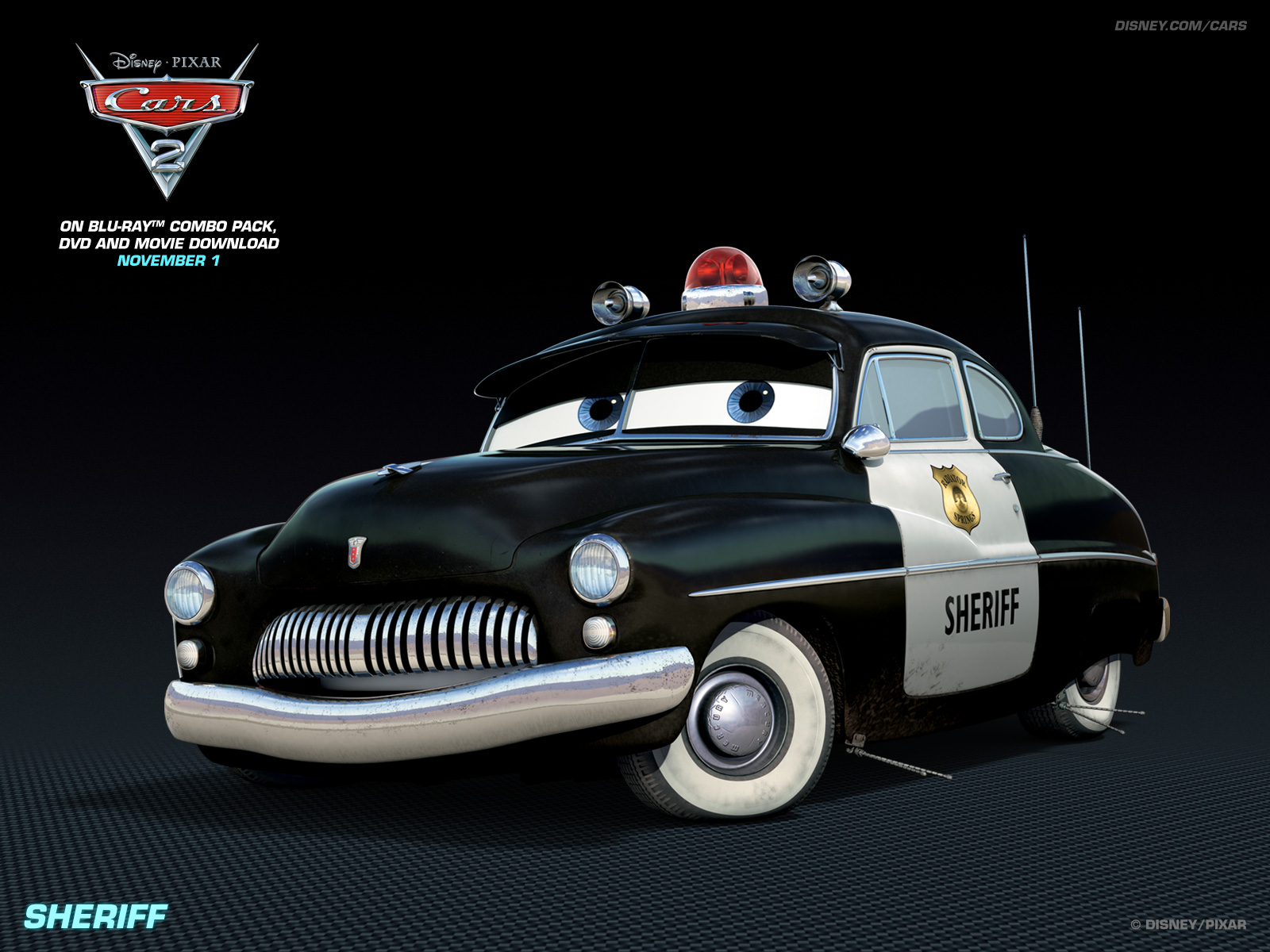 Sheriff - Disney Pixar Cars 2 Wallpaper (28400193) - Fanpop