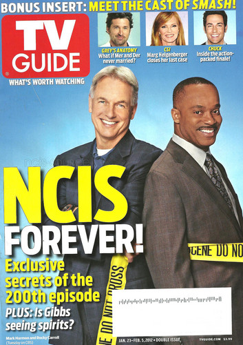  TvGuide Navy CIS Forever, 200th episode issue