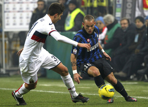  W. Sneijder (Inter - Genoa)