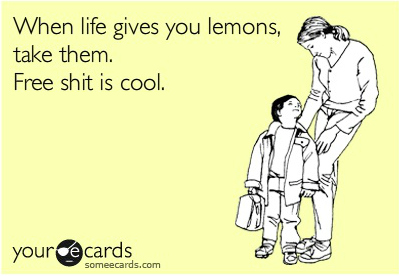When life gives you lemon