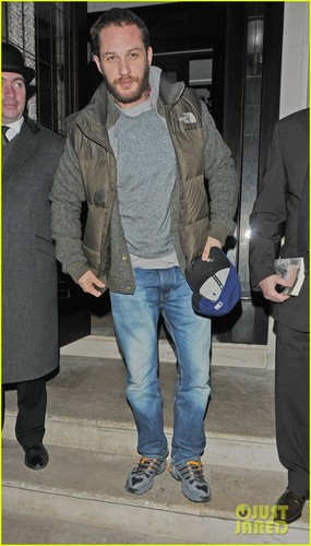  outside 34 Restaurant on Friday (January 13) in London, England. Flack, a homeless charity.