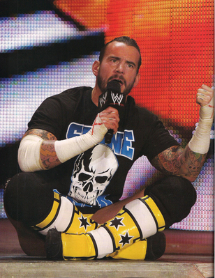  2011 año in pictures-CM PUNK
