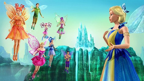  barbie Fairytopia: Magic of the arco iris, arco-íris