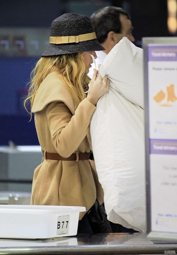  Blake at an airport in New York