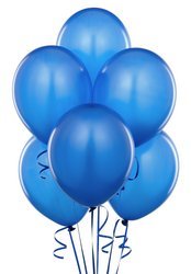  Blue Balloons