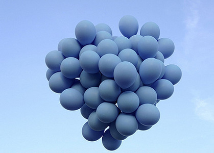 Blue Balloons