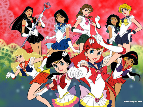  Disney Princess as Sailors