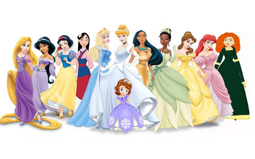  迪士尼 princess lineup