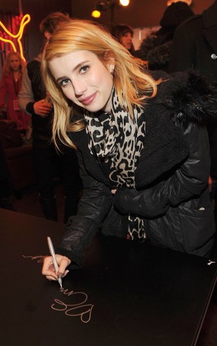  Emma Roberts Debuts "Celeste and Jesse Forever" at Sundance