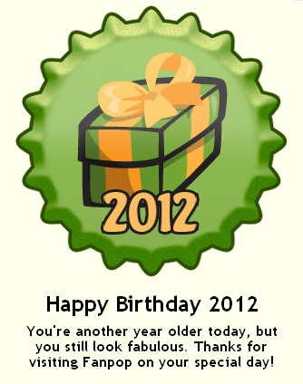  Happy Birthday 2012 topi