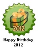  Happy Birthday 2012 टोपी