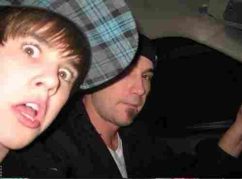 Justin Bieber And Dad