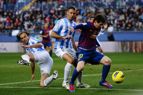  Málaga (1) v FC Barcelona (4) - La Liga