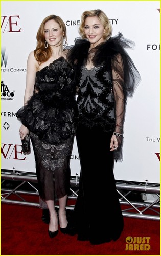  Madonna: 'W.E.' Premiere with Andrea Riseborough!