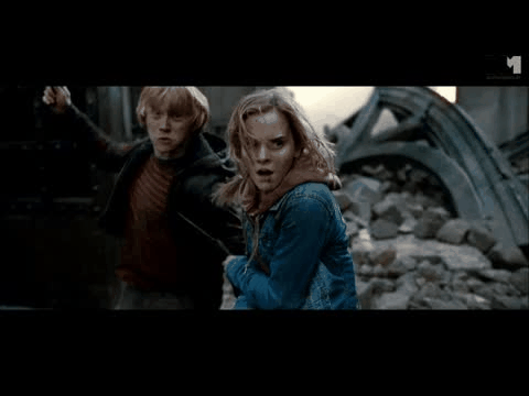  Ron and Hermione GIF